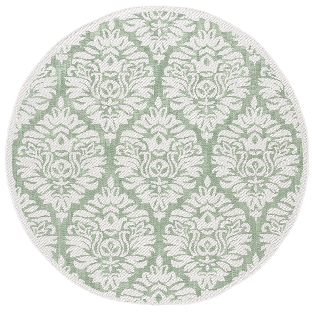 SAFAVIEH Bermuda Regitze Geometric Indoor/Outdoor Waterproof Rug