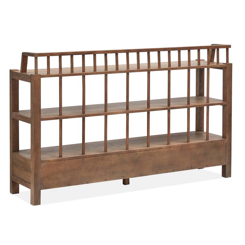 Magnussen Home Lindon Belgian Wheat Server - 68''W x 17''D x 42''H