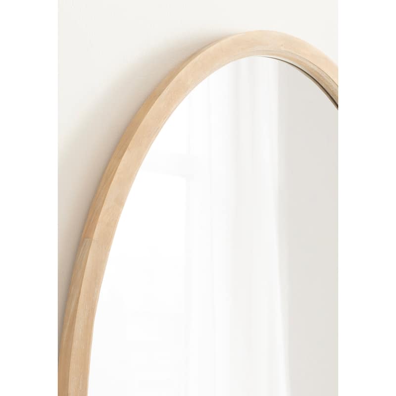 Kate and Laurel Hogan Oval Framed Wall Mirror