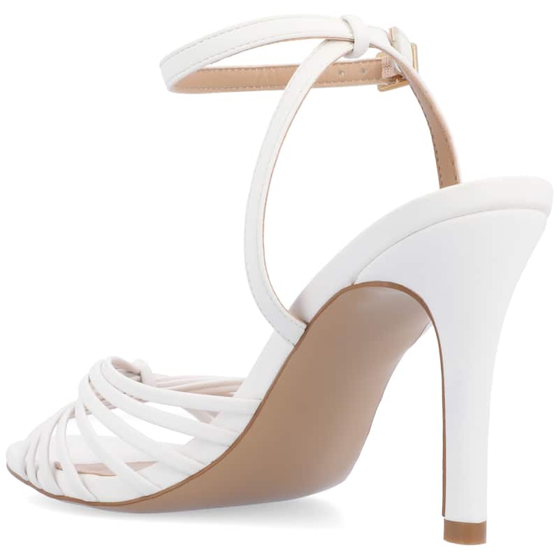 Journee Women's Vanita Medium and Wide Width Dress Sandals