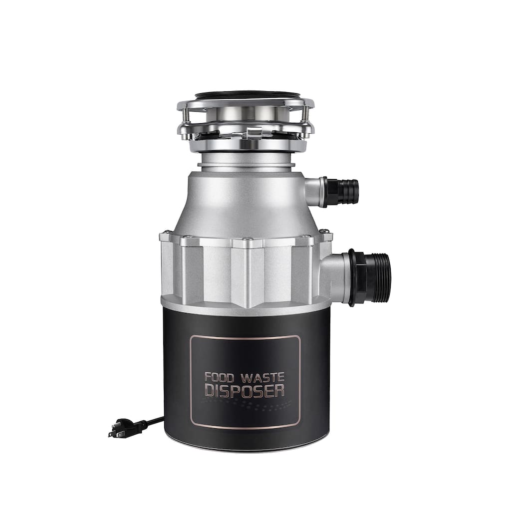 3/4 HP Food Waste Disposal with Sound Reduction, Power Cord Included - N/A