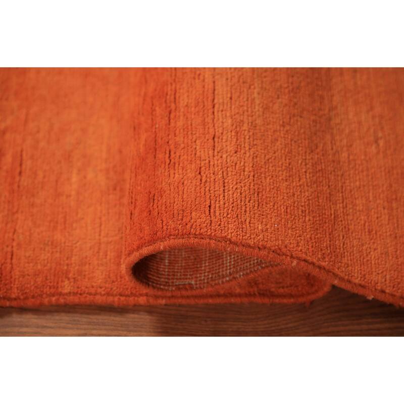 Gabbeh Oriental Rug Hand-Knotted Foyer Wool Carpet - 2'9" x 4'0"