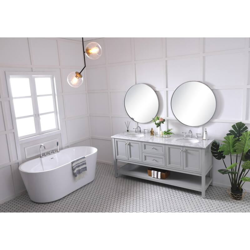 Grand 48 - 72 Inch Single Bathroom Vanity