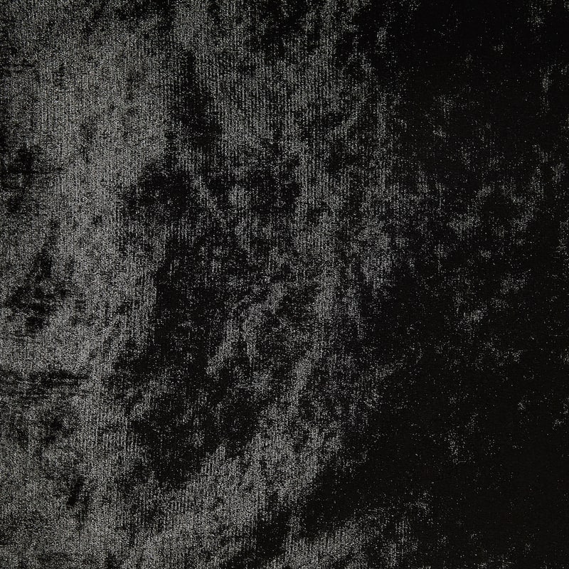 DII Black Velvet Table Runner