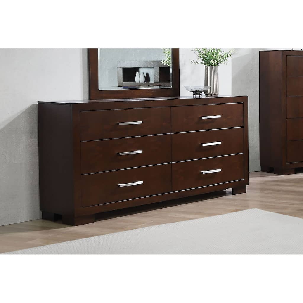 Polk Cappuccino 6-drawer Dresser