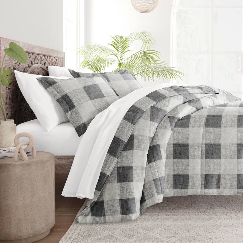 Becky Cameron Ultra Soft Gingham Down-Alternative Comforter