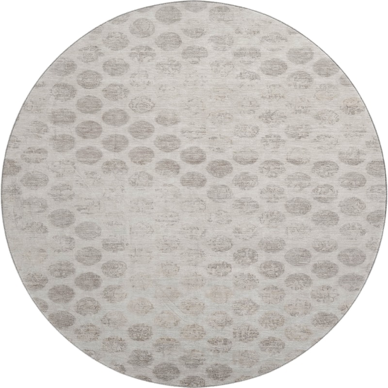 Premium Washable Super Soft Vintage Dotty Mayfield Rug