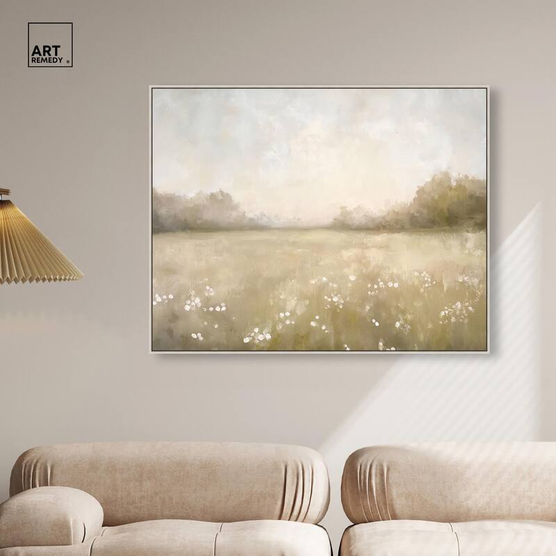 Peaceful Expanse Canvas by Art Remedy