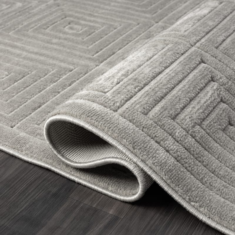 Sevita Modern Geometric Indoor/Outdoor Area Rug