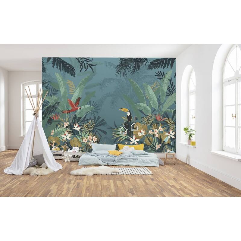 Enchanted Jungle Wall Mural