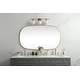 preview thumbnail 11 of 9, Elegant Lighting MR2B3660 Brynn 36" W x 60" H Oval Framed Bathroom