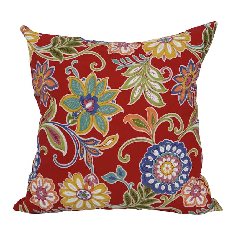 17-inch All-weather Outdoor Throw Pillows (Set of 2, Multiple Patterns)