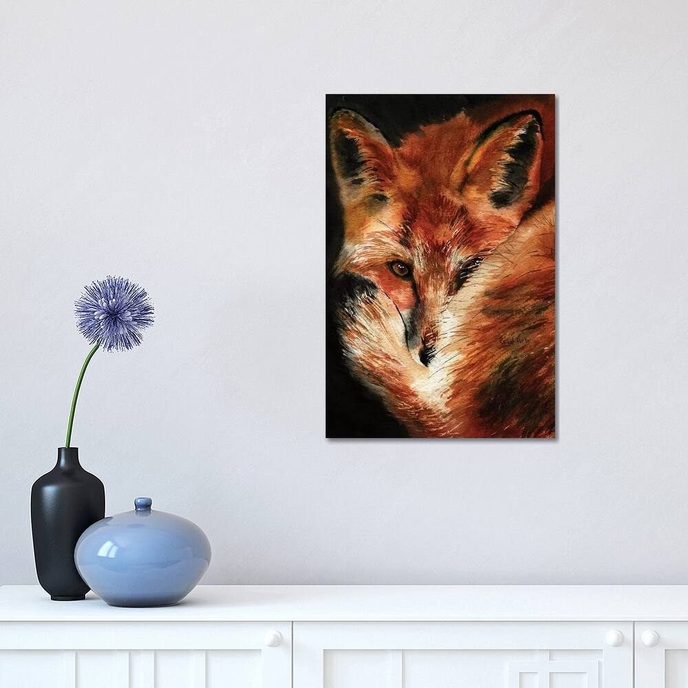 iCanvas "Fox Dreams" by Rachel Parker Canvas Print