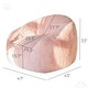 preview thumbnail 52 of 55, Giant Bean Bag Chair,Shell-Shaped Oversized Bean Bag Chair with Fille