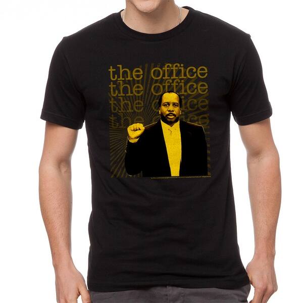 Shop The Office Stanley Hudson Graphic Men S Black T Shirt