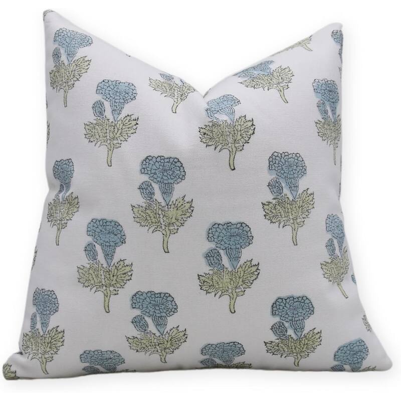 Fabdivine Cotton Decorative Block print pillow Cover - Pillow Covers - 24" x 24"