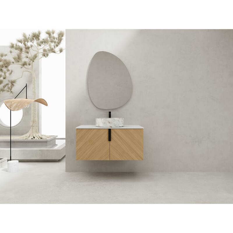 6 Piece Wooden Dining Table Set, Wooden Dining Table with 4 Upholstered Chairs and Bench for 6 People