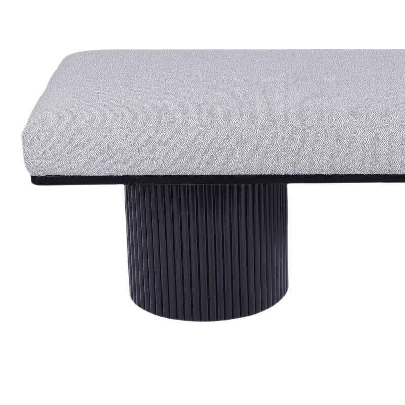 Contemporary Style Bed-end Bench for Bedroom Living Room