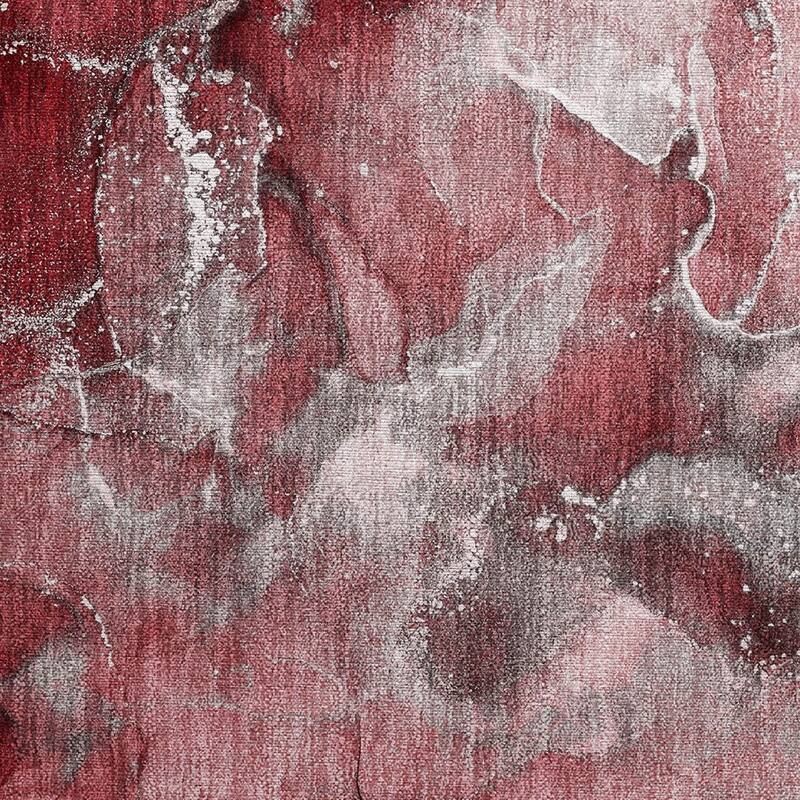 Rari Artistic Abstract Weather Resistant Classic Meets Modern Runner Outdoor Rug