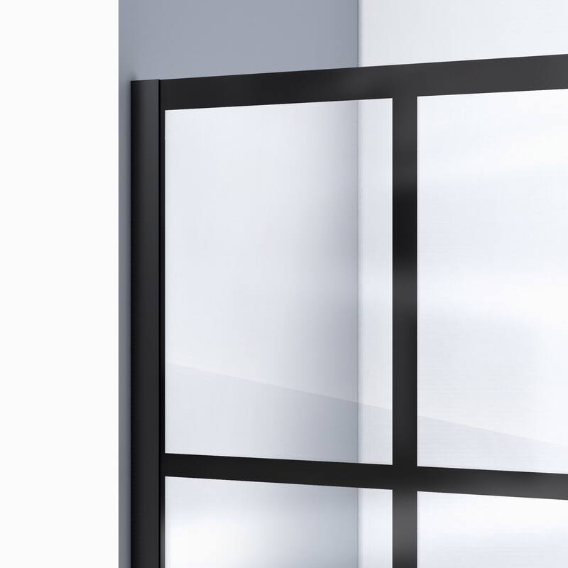 DreamLine WLDR3234721 Montego 72" High x 34" Wide Frameless Shower
