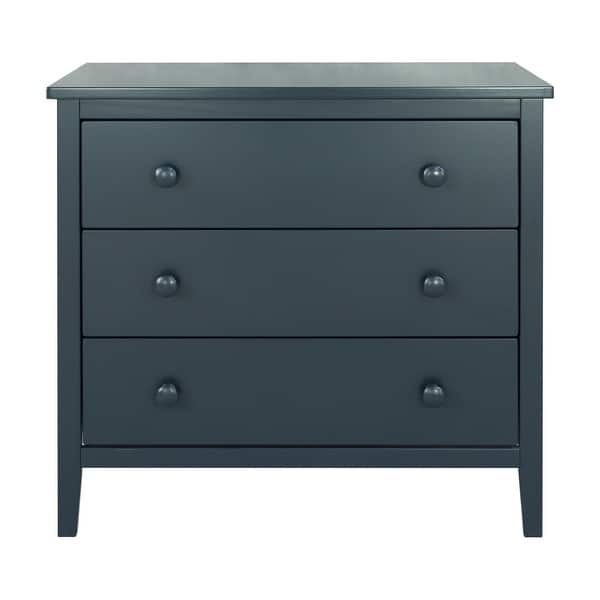 navy blue 3 drawer dresser Navy Blue Stylish and Durable Solid Wood 3 Drawer Dresser with Smooth  Glides, Upgrade Your Bedroom Storage Today - Bed Bath & Beyond
