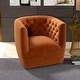 preview thumbnail 13 of 40, Luxor Mid Century Modern Swivel Accent Comfy Chair