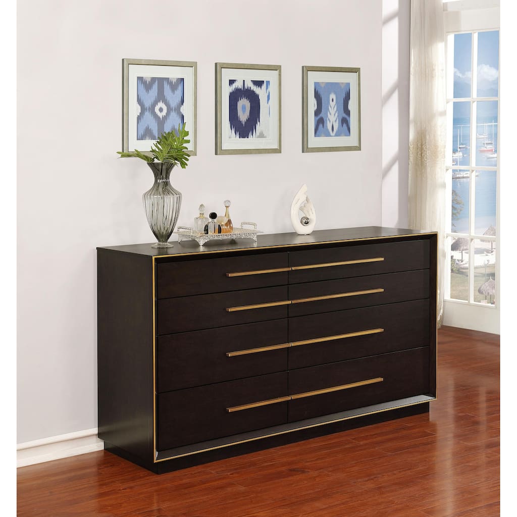 Durango 8-drawer Dresser Smoked Peppercorn