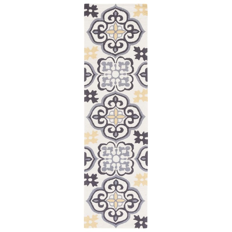 SAFAVIEH Handmade Four Seasons Alberdina Floral Rug