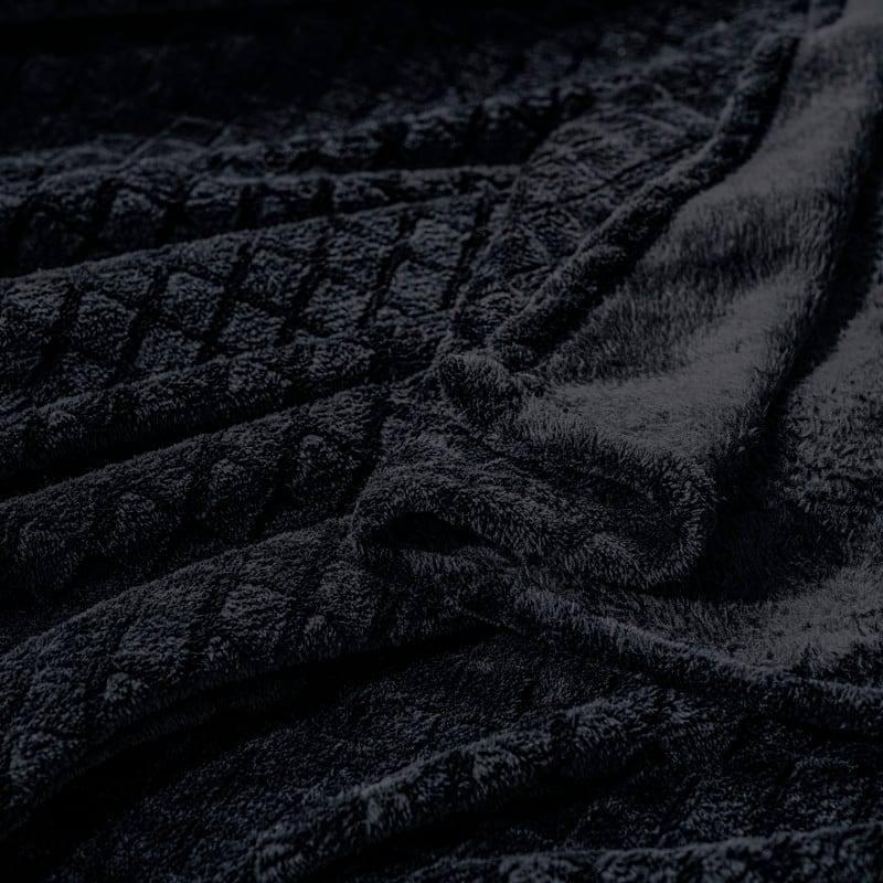 Superior Alaska Quilted Diamond Plush Fleece Blanket For Couch or Bed