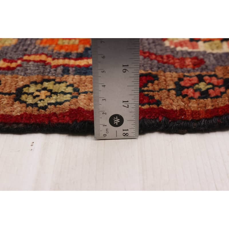 ECARPETGALLERY Hand-knotted Andelz Red Wool Rug - 4'9 x 7'4