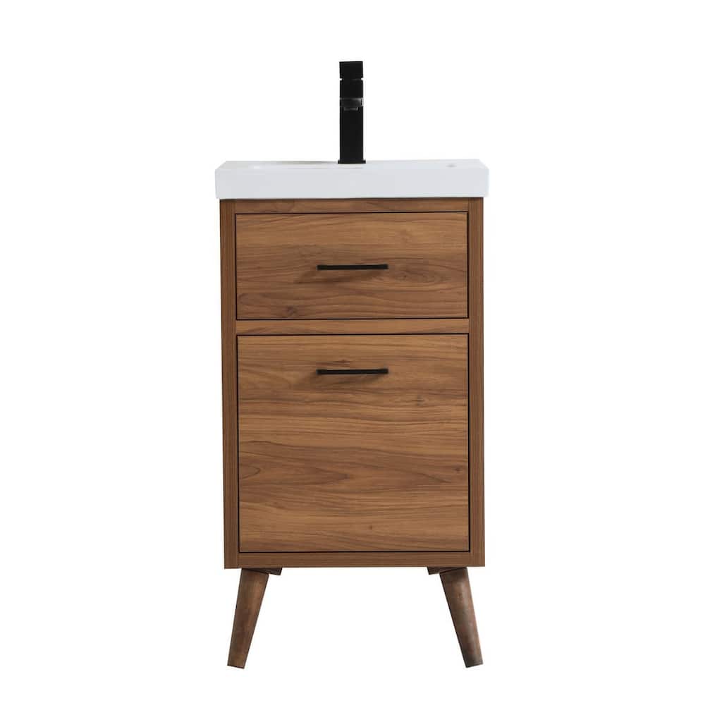 Elegant Lighting VF41018 Boise 18" Free Standing Single Basin Vanity