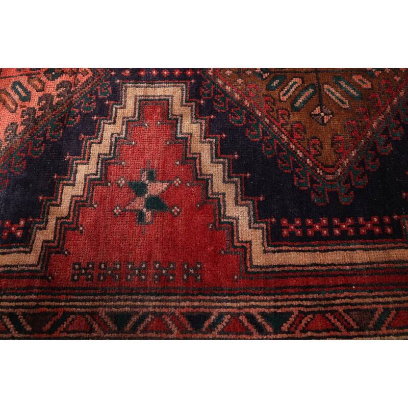 ECARPETGALLERY Hand-knotted Konya Anatolian Red Wool Rug - 3'5 x 11'2