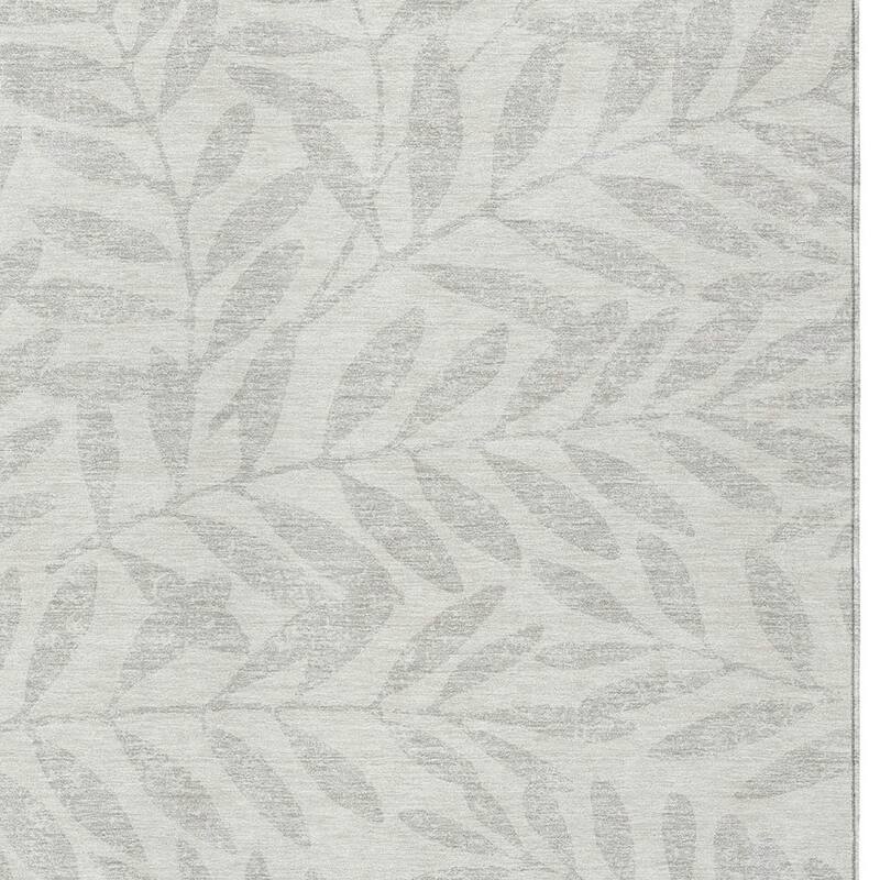 HomeRoots Floral Transitional Rectangle Outdoor Rug