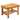 Simple Children Bamboo Stool Spa Bench Wood Seat Stool Foot Rest