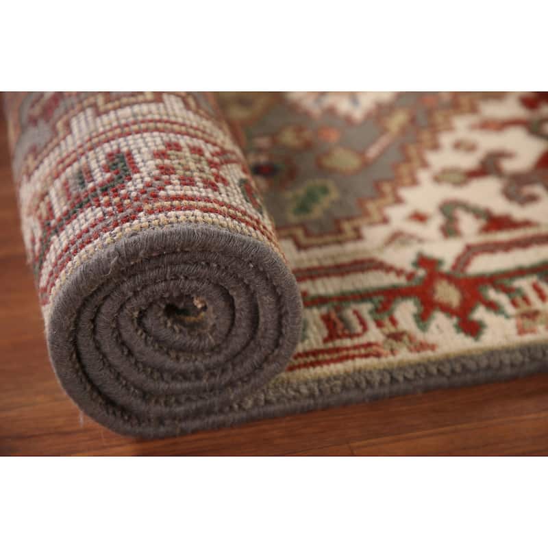 Gray Heriz-Serapi Oriental Accent Rug Wool Carpet - 2'6"x 5'11"