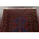 preview thumbnail 10 of 15, Vintage Geometric Bokhara Oriental Runner Rug Hand-knotted Wool Carpet - 2'9" x 8'10"