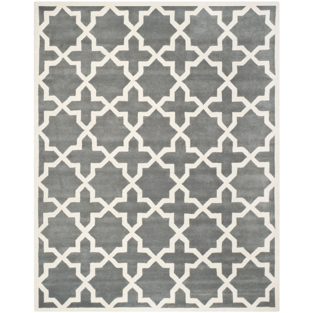 SAFAVIEH Handmade Chatham Begie Modern Moroccan Wool Rug