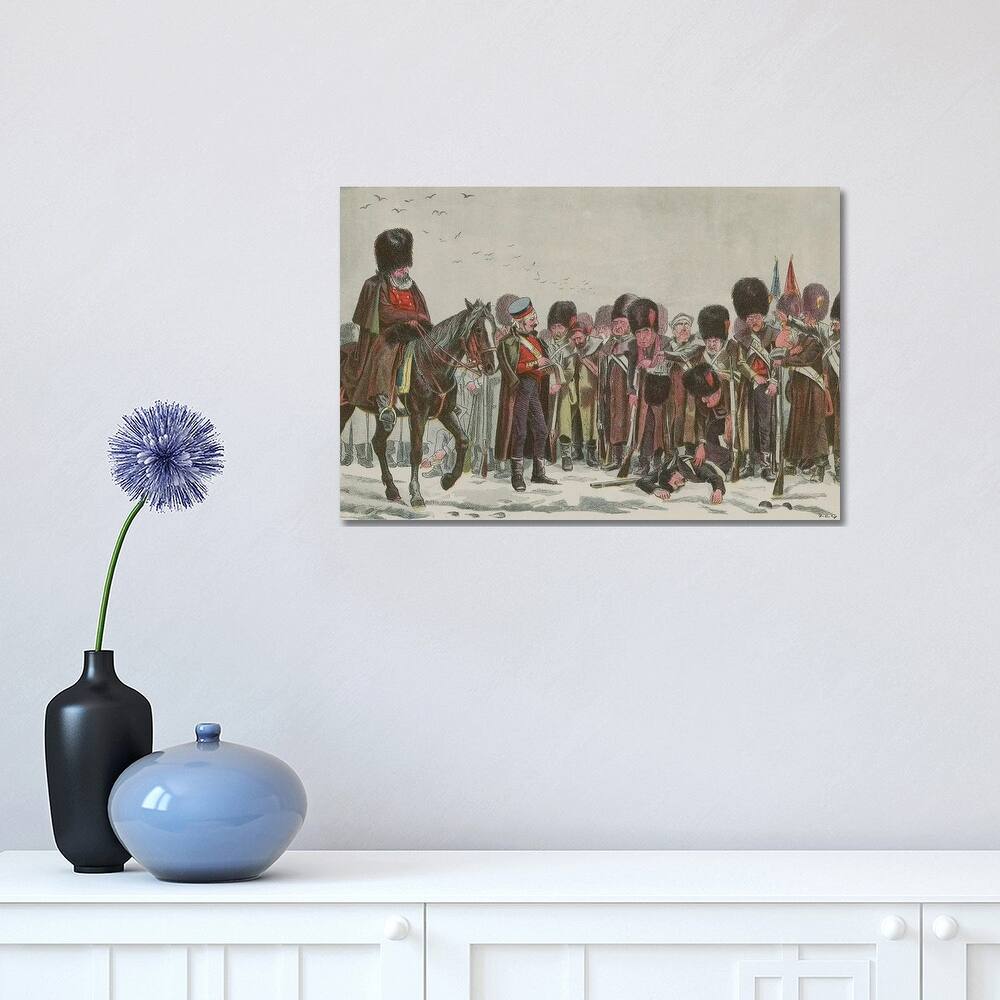 iCanvas "The Roll Call (Illustration From Truth), Christmas Edition, December 25, 1892" by English School Canvas Print