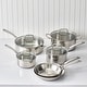 preview thumbnail 20 of 23, Martha Stewart Castelle 10 Piece Stainless Steel Cookware Set