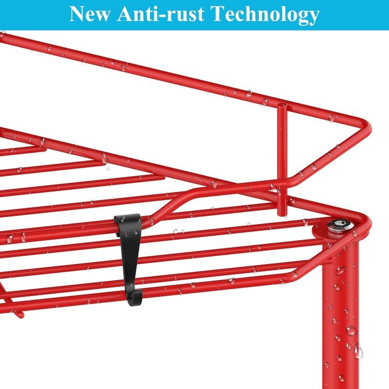 Shelves Stand Rack - 14.17 x 14.17x 43.3 inches