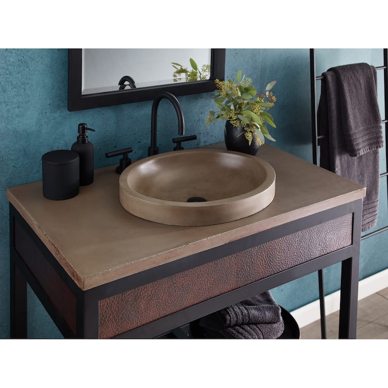 Native Trails VT36-O1714-NS-3 NativeStone 36" Stone Composite Vanity