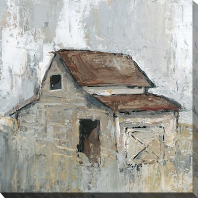 "Barn at Midday" by Carol Robinson Print on Canvas