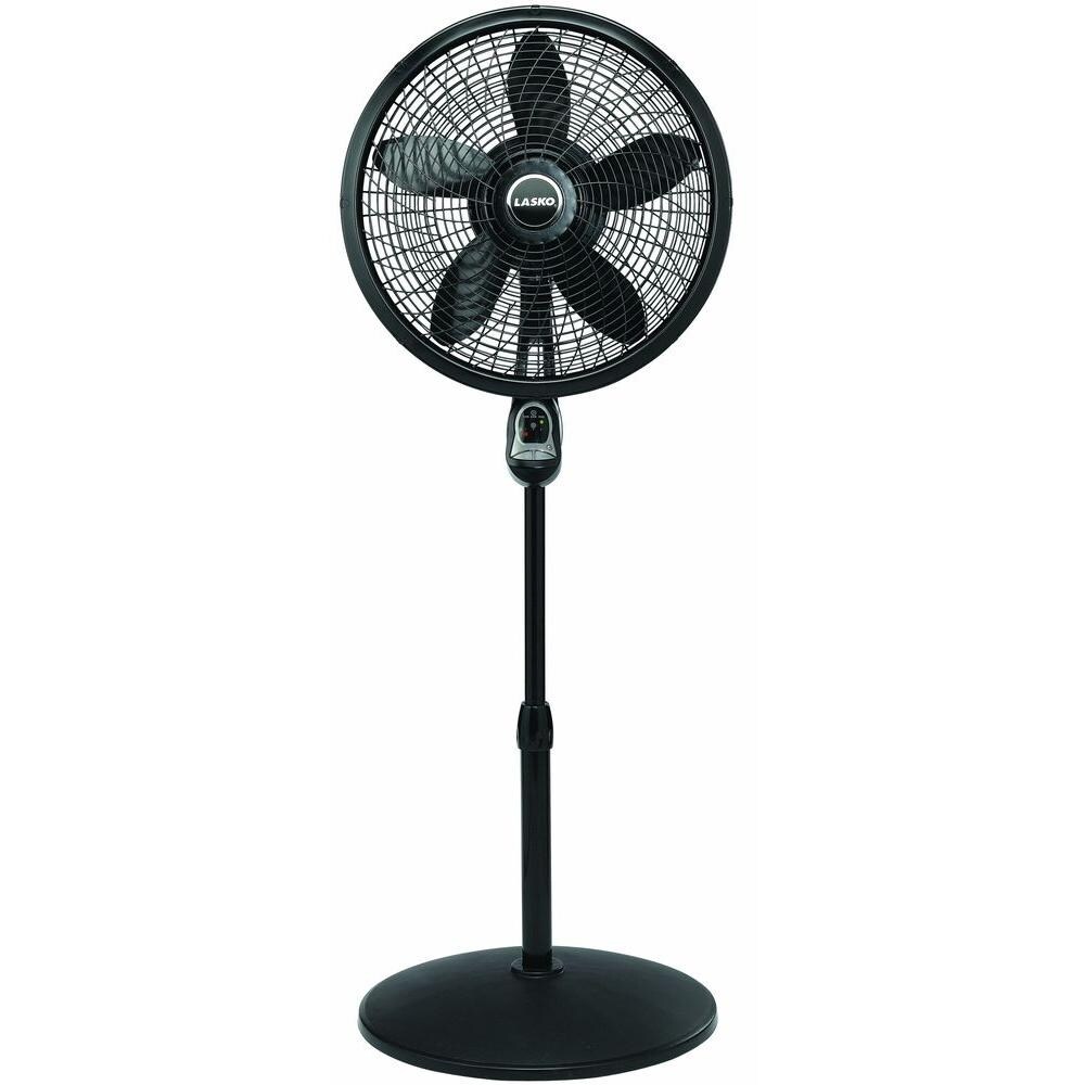 Lasko 1843 18 In. Cyclone Pedestal Fan with Remote Control - Black - Bed  Bath u0026 Beyond - 14684239