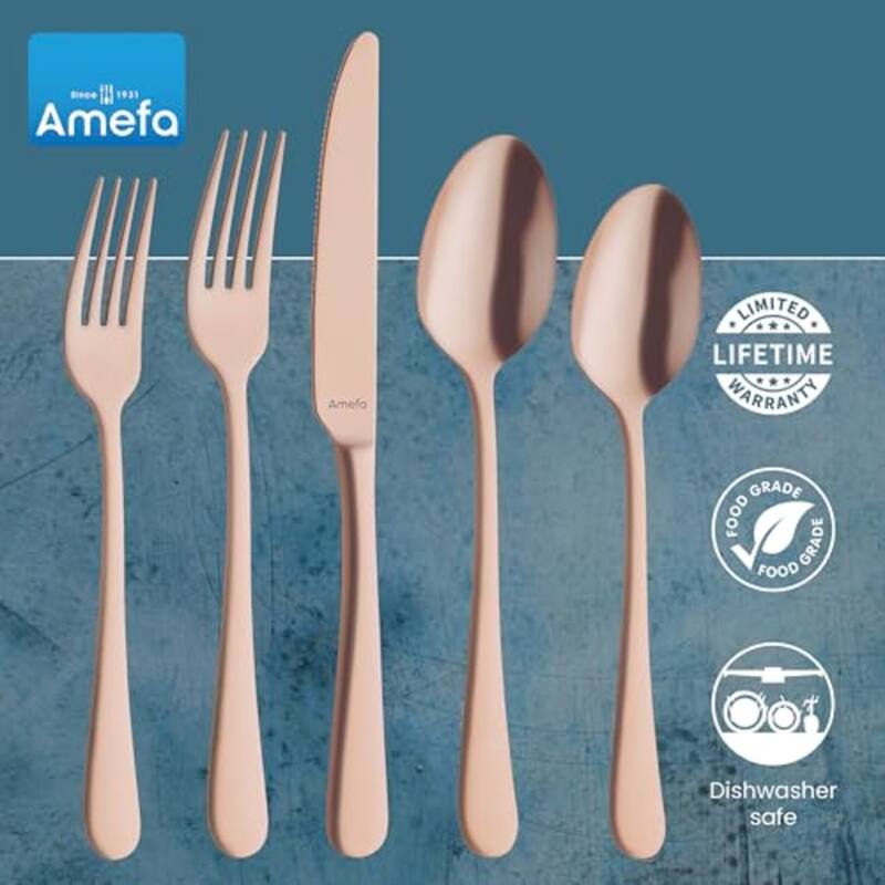 Amefa Austin 20 Piece Flatware Set - 4.5" L x 10" W x 3.5" H