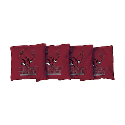 North Carolina Central NCCU Eagles Red Cornhole Bags