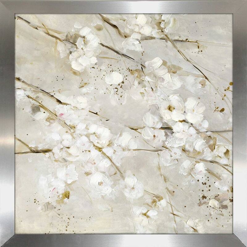 "Soft Spring Blossoms (Square)" by Sally Swatland Print on Acrylic