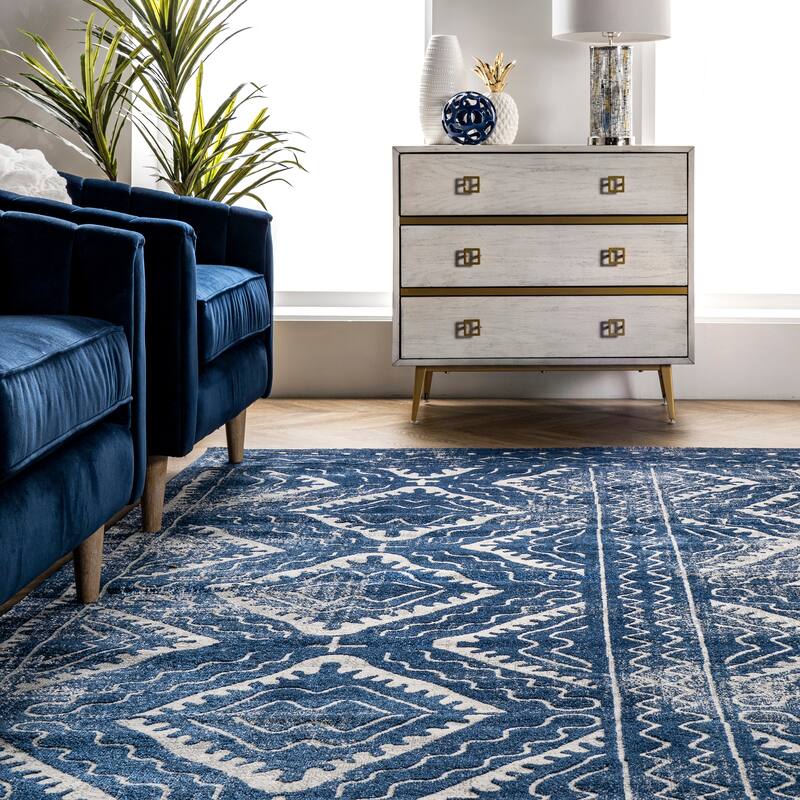 Nuloom Spencer Aztec Trellis Area Rug