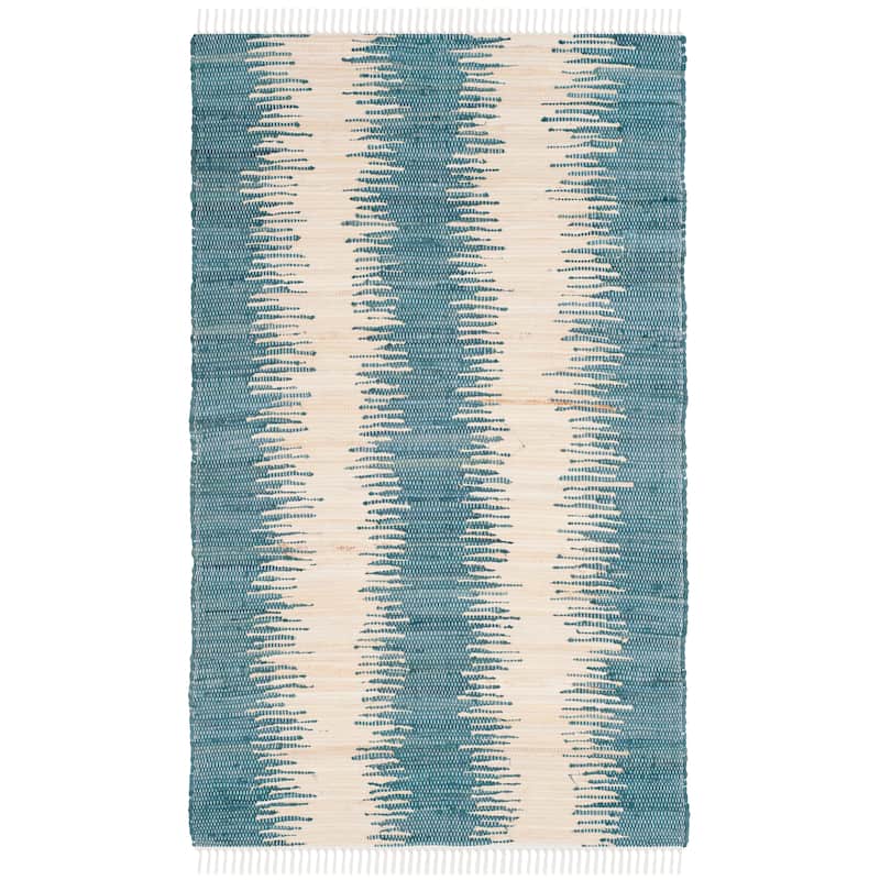 SAFAVIEH Handmade Flatweave Montauk Camille Casual Cotton Rug