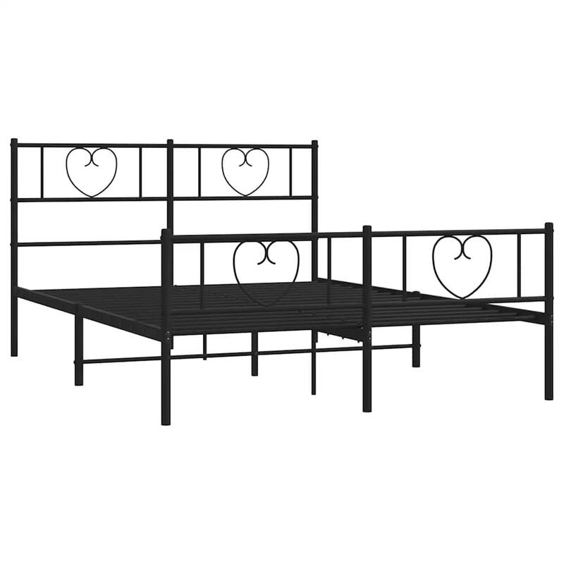 vidaXL Metal Bed Frame, No Mattress