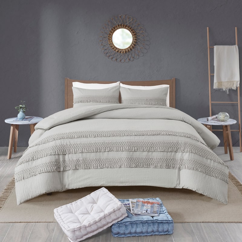 Madison Park Joelie Cotton Seersucker Comforter Set
